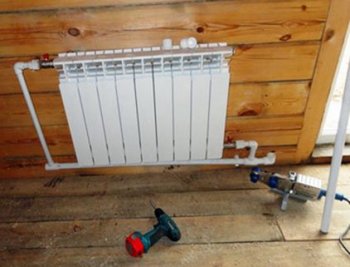 Монтаж радиатора отопления недорого в Спб